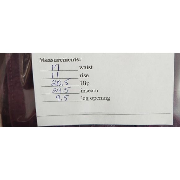 Not Your Daughters Jeans Size 12 Purple Black Snake Print Skinny Stretch - Picture 9 of 9